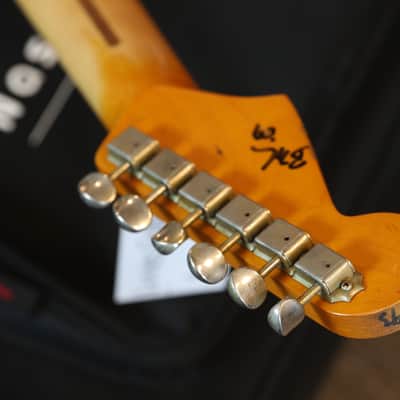 2009 Nash Guitars S-57 with Lollar Pickups Electric Guitar Blonde Factory Relic + OC image 21