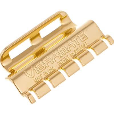 Vibramate® String Spoiler Quick String Change Bigsby Vibratos Gold