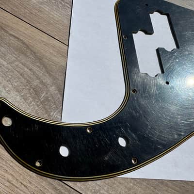 70's Fender Precision Relic 5 Ply P bass'72 thru 79 Aged Black Pickguard RI vintage image 8