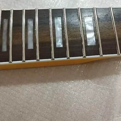 Gloss Yellow Guitar Tele Telecaster Style Neck with Rosewood Fingerboard image 3