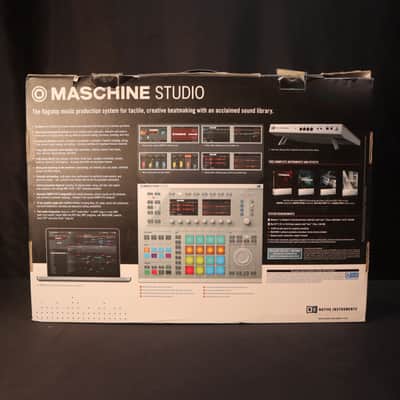 Native Instruments Maschine Studio White w/ Original Box, PSU, USB Cable & Adapters image 15