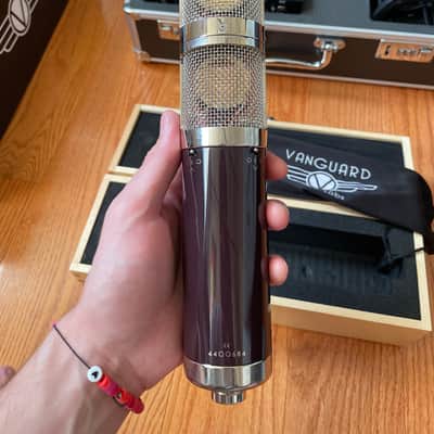 Vanguard Audio Labs V44S gen2 Large Diaphragm Multipattern Stereo Condenser Microphone 2021 - Present - Maroon image 4