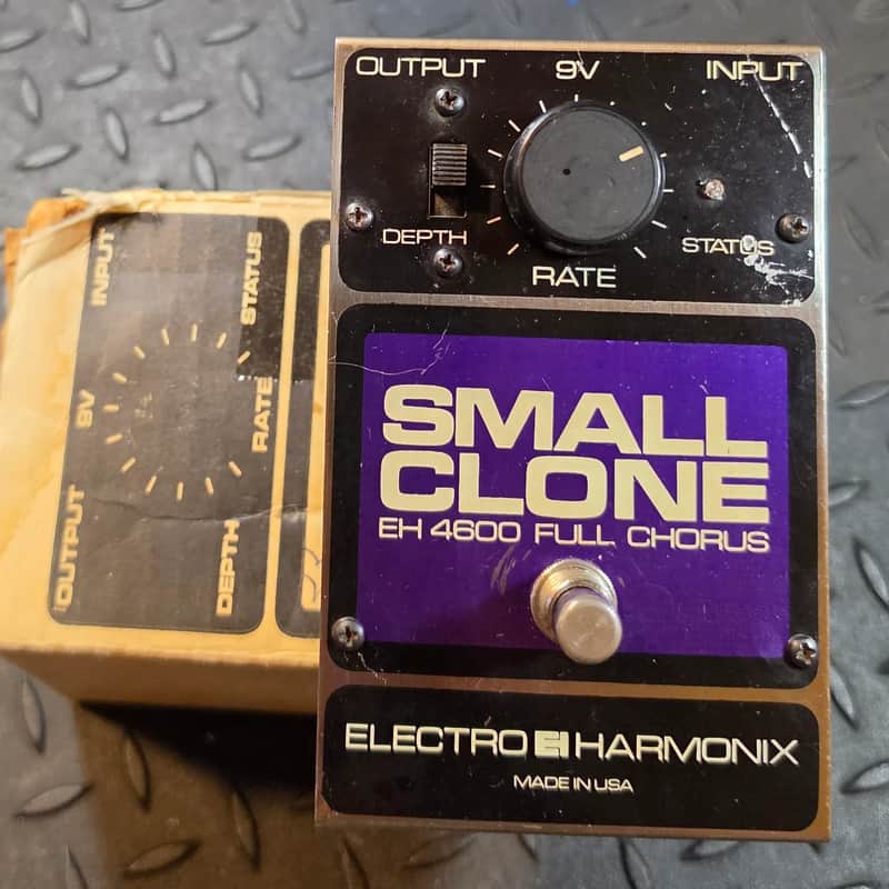 Electro-Harmonix Small Clone Full Chorus 1981 MN3007 Chip with Box Vintage image 1