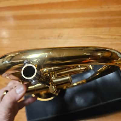 Getzen Eterna 895 Flugelhorn--Serviced, Leather Bag, Nice! image 7