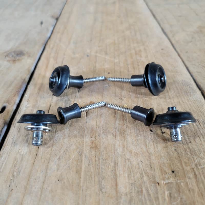 Immagine Dunlop Straplocks Two Pair - Black - 1