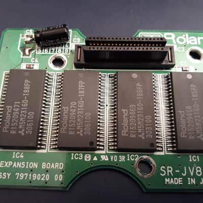 ROLAND Expansion Piano SR-JV80-03 for JV1080/2080 XV3080/5080 (new capacitor) image 2