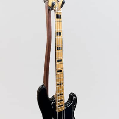 Fender Squier Classic Vibe '70s Precision P 4 String Electric Bass Guitar - Black image 5