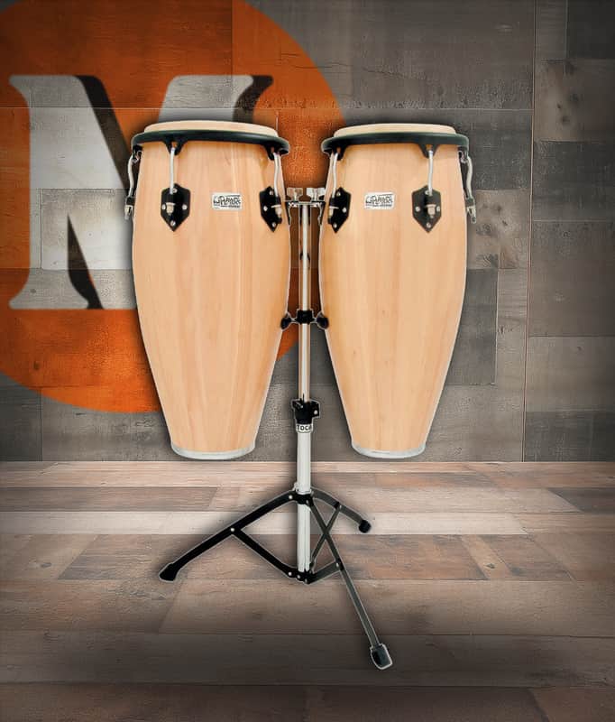Toca Player's Series Wood Conga Set - Natural (2800N) image 1