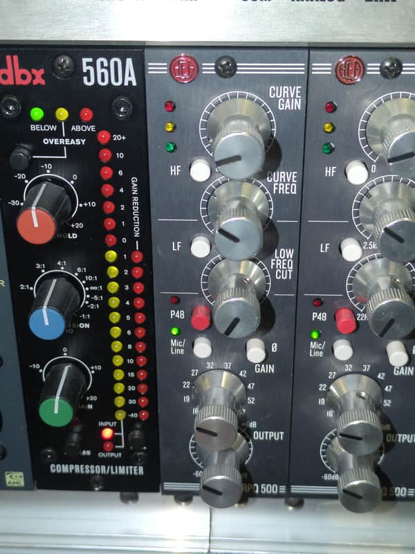 AEA RPQ500 Series 2 500 Series Mic Preamp Module with CurveShaper 2010s - Silver image 1