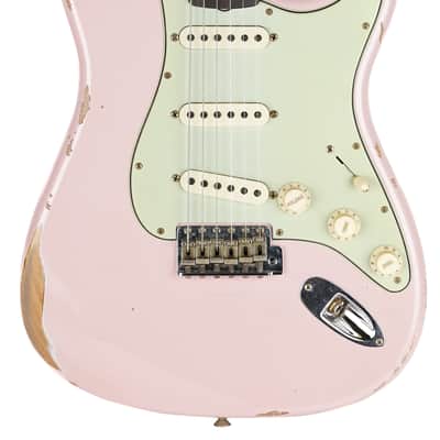 New Fender Custom Shop '60s Stratocaster Dual-Mag II Shell Pink image 2