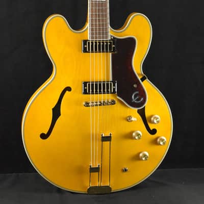 Mint Epiphone Sheraton Natural w/Gig Bag image 1