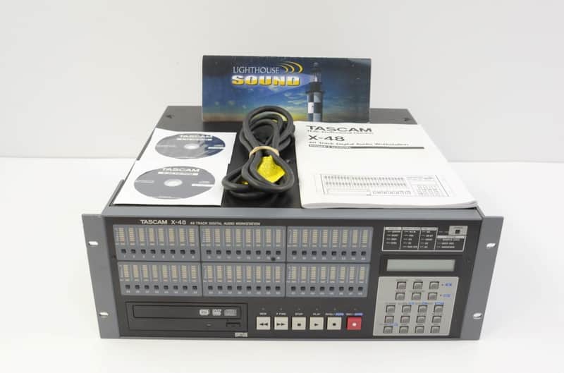 TASCAM X-48 48-Track 24-bit/96kHz Hybrid Hard Disk Recorder/Mixer