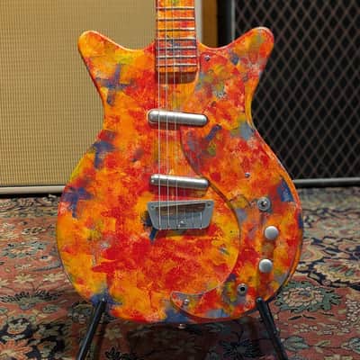Danelectro DC-59 - Eric Clapton Psychedelic Rainbow | Reverb