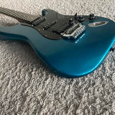 Fender Contemporary Stratocaster 1986 MIJ Japan Lake Placid Blue System 1 Guitar image 4
