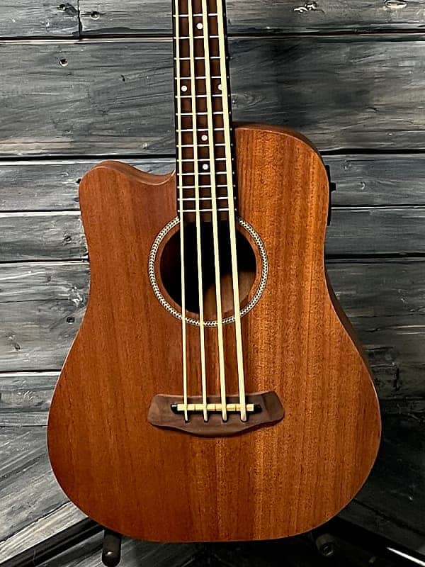 Gold Tone Left Handed M-Bass 23 Inch Scale Short Scale Acoustic Electric Micro Bass image 1
