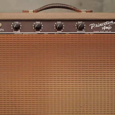 1963 Fender 6G2 Princeton Amp Brown Combo #59352 image 3