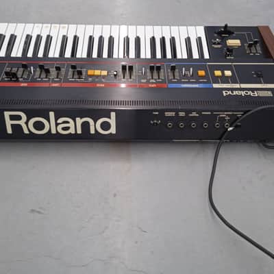 Roland Juno-6 61-Key Polyphonic Synthesizer 1982 - 1984 - Black image 4