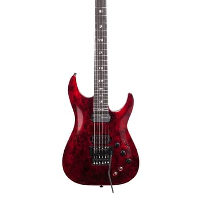 Schecter C1FRS Apocalypse Electric Guitar Red Reign image 2