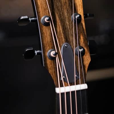 Taylor 214ce-BLK Plus Grand Auditorium Acoustic/Electric Guitar - Black with Aerocase image 5