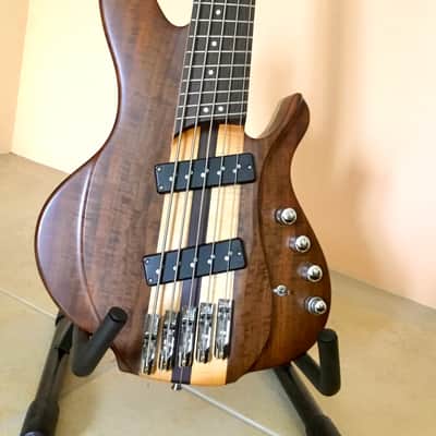 Immagine Little guitar works Torzal twist 5 string thru neck bass 2015 Natural - 19