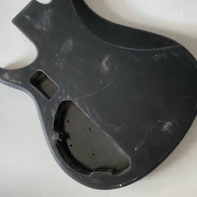 4 String Bass Basswood Black Body DIY Project image 4