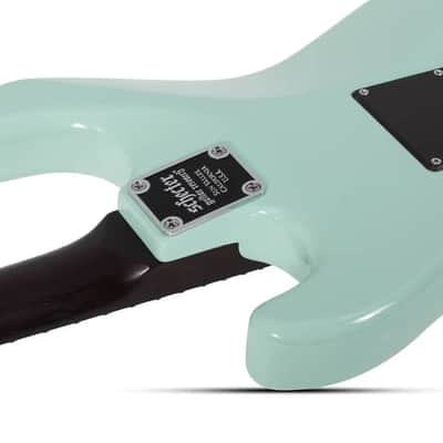 Schecter Nick Johnston Traditional HSS 10th Anniversary Atomic Green image 7