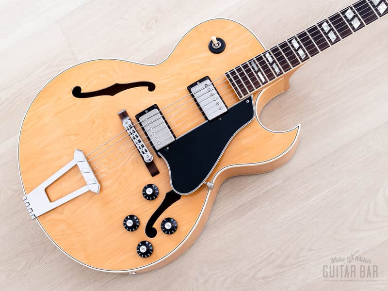 1981 Gibson ES-175 Vintage Hollowbody Guitar Natural, Time Capsule w/ Tim Shaw PAFs, Case image 1
