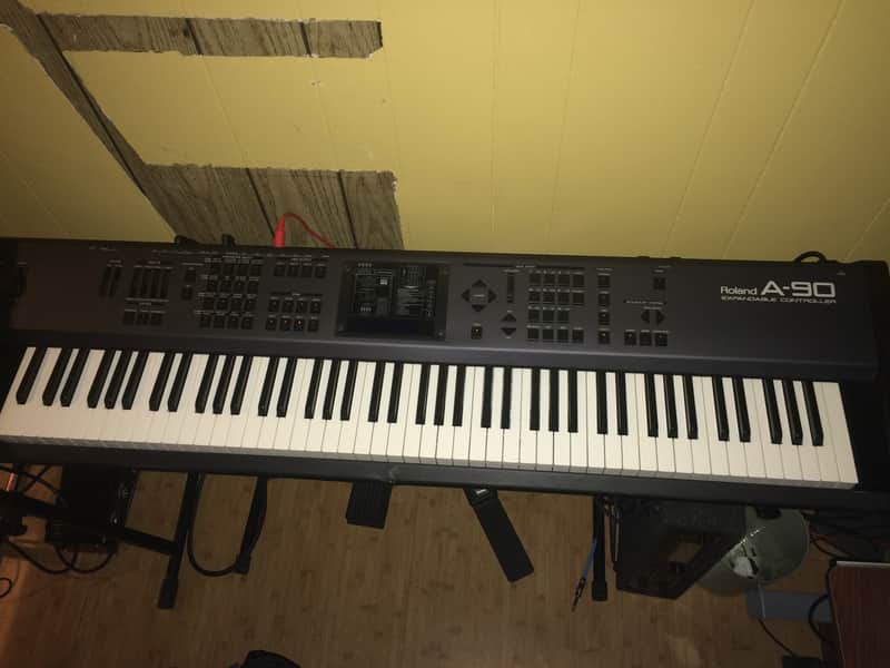 Roland A-90 88-Key Expandable Controller Keyboard | Reverb