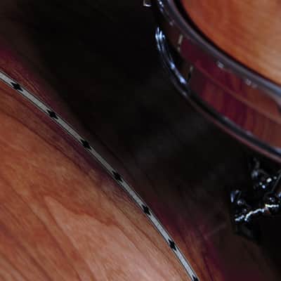 Craviotto Cherry With Maple Inlay 4 Piece Shell Pack image 10