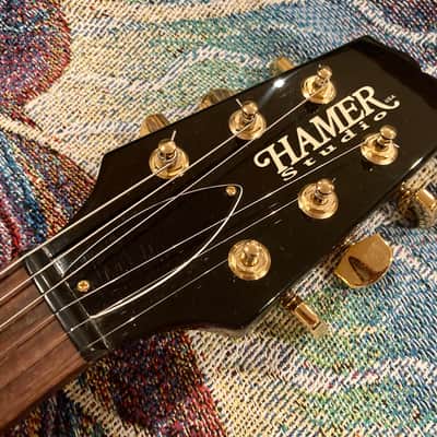Hamer USA Studio, 1996, Rare Tobacco Burst, Gold Hardware, w/OHSC image 6