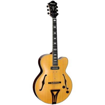 Ibanez PM3C Pat Metheny Electric Guitar (with Case), Natural Amber Low Gloss image 2