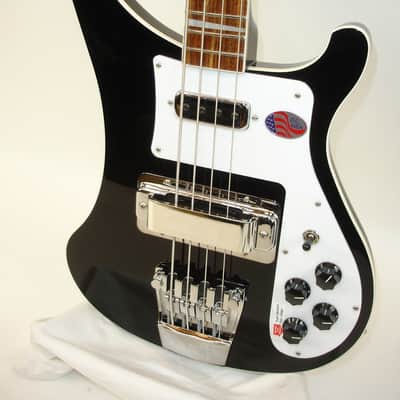 Rickenbacker 4003 Electric Bass Guitar - JetGlo with Case imagen 3