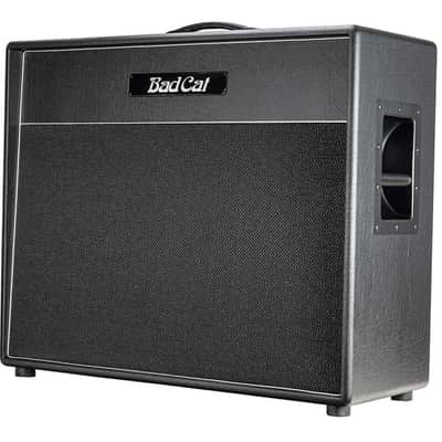 Bad Cat Hot Cat 2x12 Extension Cabinet Silver Speckled Grille/Piping - Open Box image 3