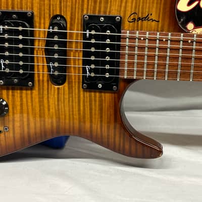 Godin Freeway Classic Electric Guitar - Dual Action Truss Rod image 6