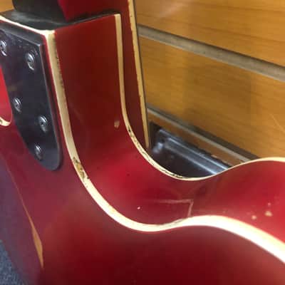 Crestwood Astral II 1970's Red Jack White Played one Made in Japan image 13