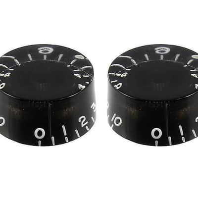 Allparts Speed Knobs Black (2) PK 0130-023 image 2