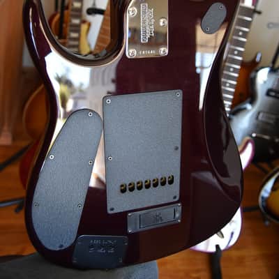 Ernie Ball Music Man JP12 BFR 7-string, OHSC, 2012,  Great condition, John Petrucci signature guitar, Ball Family Reserve image 13