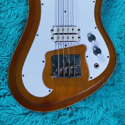 Guyatone EB-9 Custom MIJ Bass 1976 Natural w/ OHSC image 4