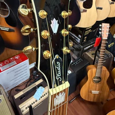 Epiphone J-200 EC Studio Acoustic Electric Guitar- 2025- Ebony- New! image 7