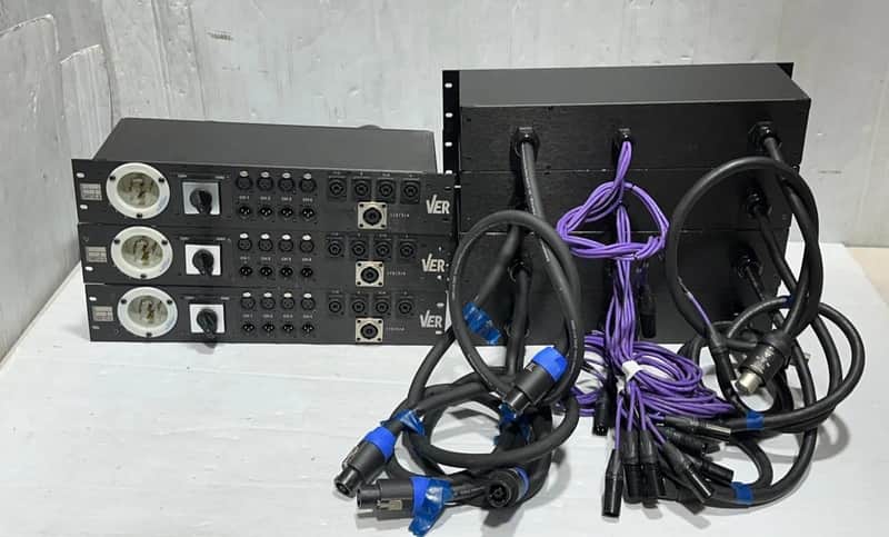 Rack Pack Power Distro 30A 30Y 120/208VAC 3-Phase 208v #618-(one)TRUEHEARTSOUND image 1