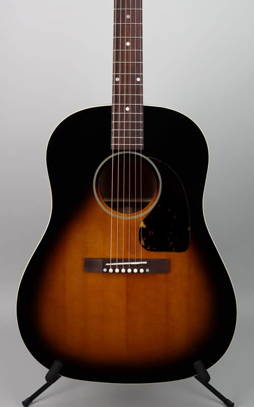 Epiphone Inspired By Gibson Custom 1942 Banner J-45 Reissue Vintage Sunburst image 1