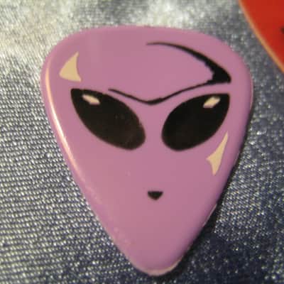 D'Andrea Alien Guitar Picks W/ Alien Design Graphics Set of 3 image 2