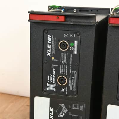 Electro-Voice (EV) XLE181 8" 2-Way Passive Line Array Speaker (PAIR) CG01THM image 10