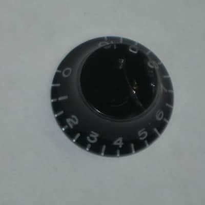 one pair (2 individual knobs) used relic'd genuine Gibson Black TOP HAT Knobs (model PRHK-010) knobs have some visible imperfections from use (the other two knobs from the from the PRHK-010 set are NOT included) image 12