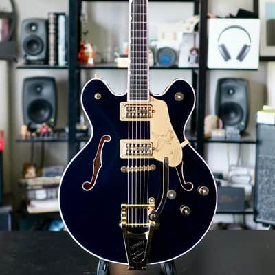 Gretsch Falcon Center Block LTD Double Cut w/Bigsby Ebony Board Midnight Sapphire 2025 image 25