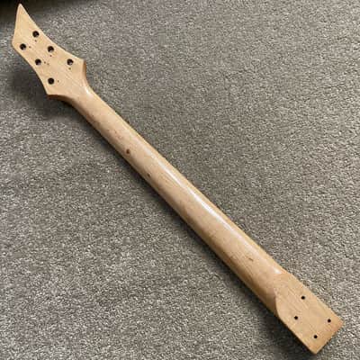 Sebrew Maple Electric Guitar Neck, Rosewood 24 Frets Fingerboard image 4