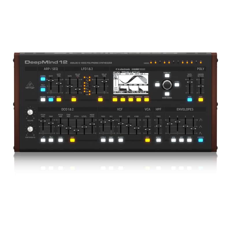 Behringer DeepMind 12D Desktop 12-Voice Polyphonic Analog Synth Module image 1