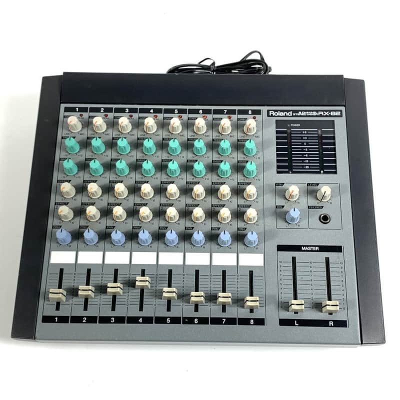 Roland RX-82 Vintage 8-channel Stereo Mixer Grey TGHM image 1