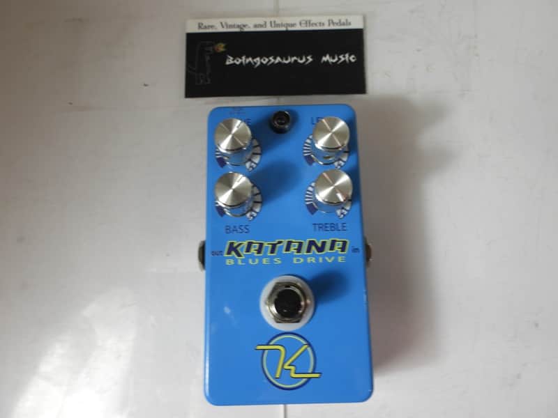 Keeley Katana Blues Drive Overdrive Boost Booster Effects Pedal Free USA S&H image 1