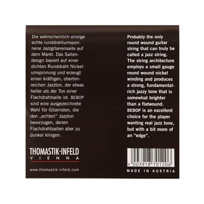 Thomastik BB112 Jazz BeBop Guitar Strings Light 12-50 imagen 2